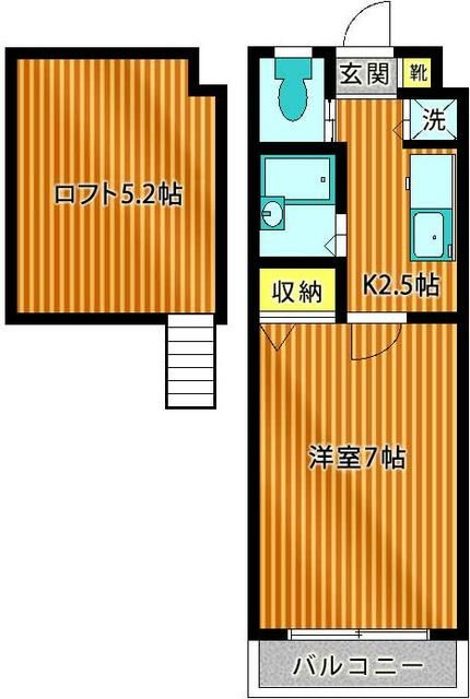 メゾン・ラフィーネの間取り