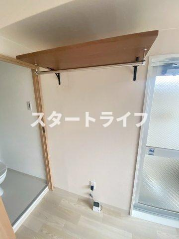 吹田市寿町２丁目の賃貸マンションの収納