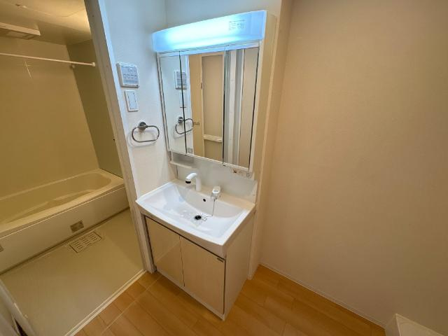 菊池郡菊陽町大字津久礼のアパートの洗面所|シャンプードレッサー
