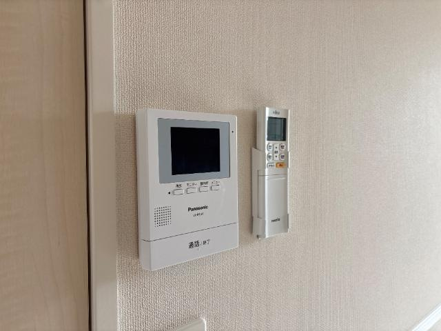 菊池郡菊陽町大字津久礼のアパートのセキュリティ|カメラ付インターホン