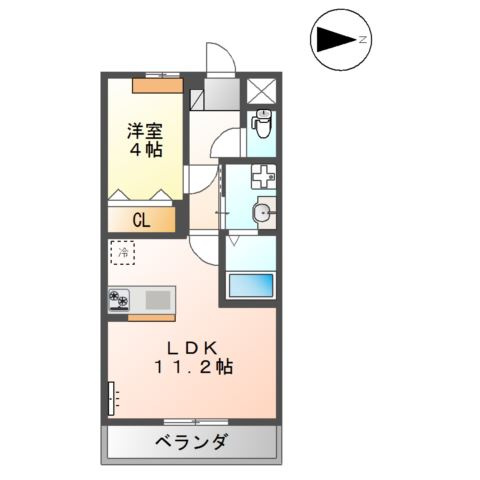 ユースハイムの間取り