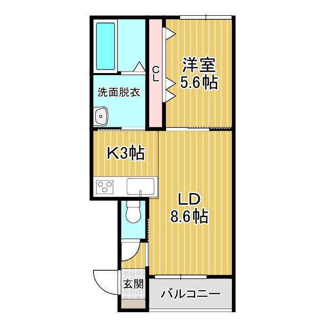 ClalaⅡの間取り