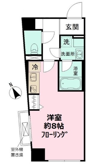 LEO六拾番館の間取り