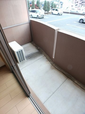レルベ保田窪のバルコニー