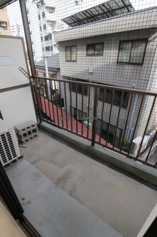 水前寺北スカイマンションのバルコニー