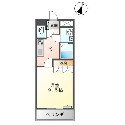 エスティールの間取り