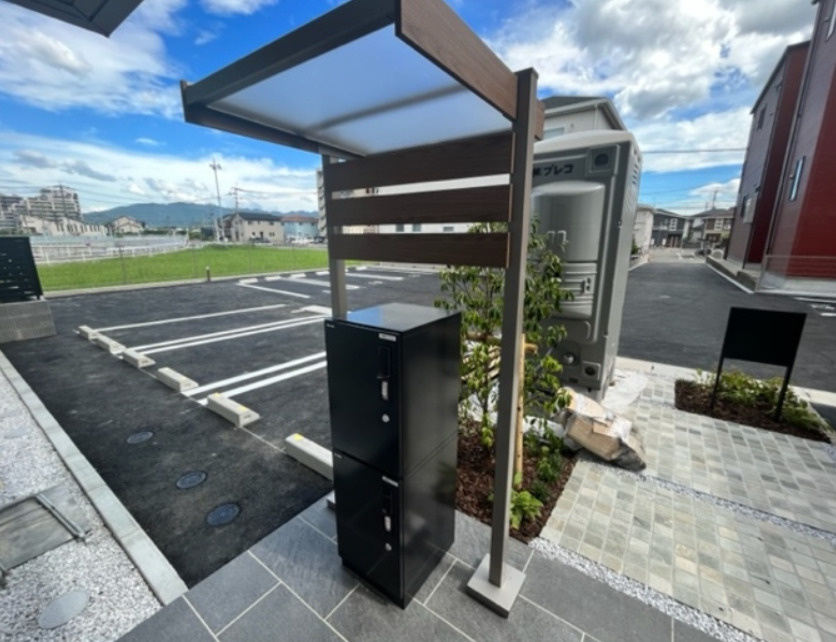 D-room花見が丘のエントランス