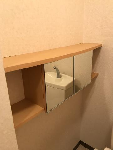 ＤＡＩＮＴＹのトイレ|棚