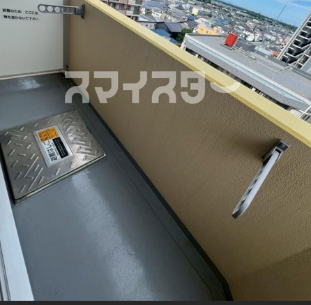セントランド所沢のバルコニー
