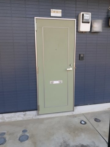 広住グリーンハイツⅡのエントランス