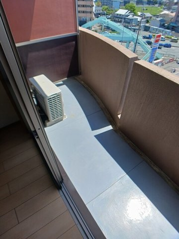 レルベ保田窪のバルコニー