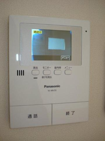 レジデンスガーデンⅡの内装|カメラ付インターホン（イメージ）