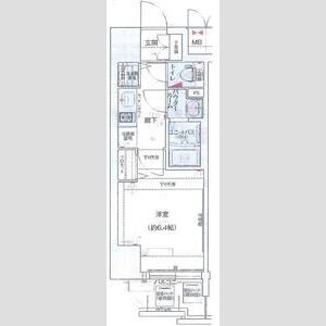 プレサンスみなと元町駅前の間取り