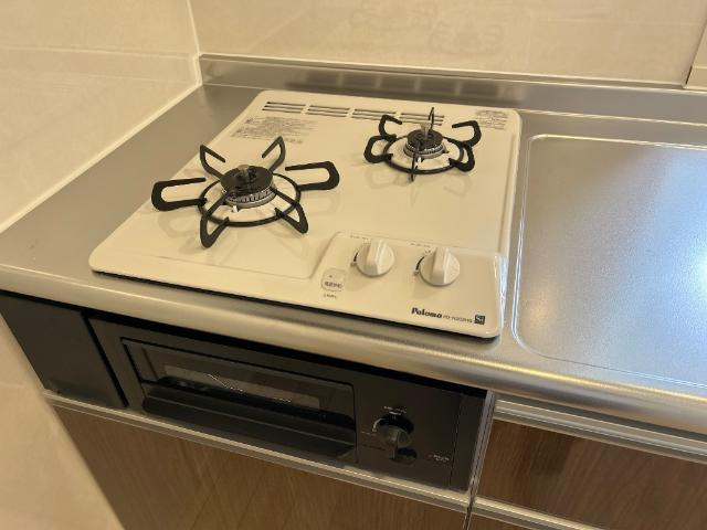 ステラ・カーサのキッチン|２口ガスコンロ