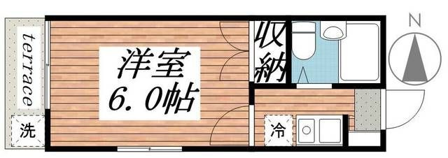サンヒルズ赤塚の間取り