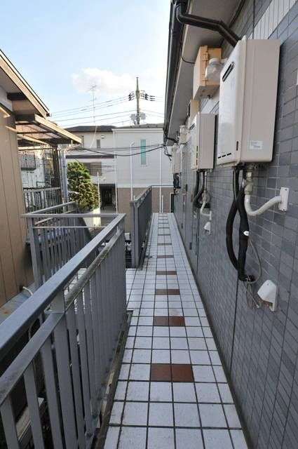 サンヒルズ赤塚のエントランス