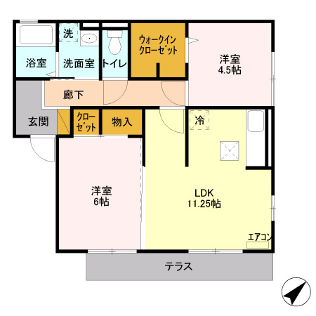 【間取り】 | メゾンＴ