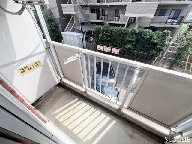 宮原ステーションプラザのバルコニー