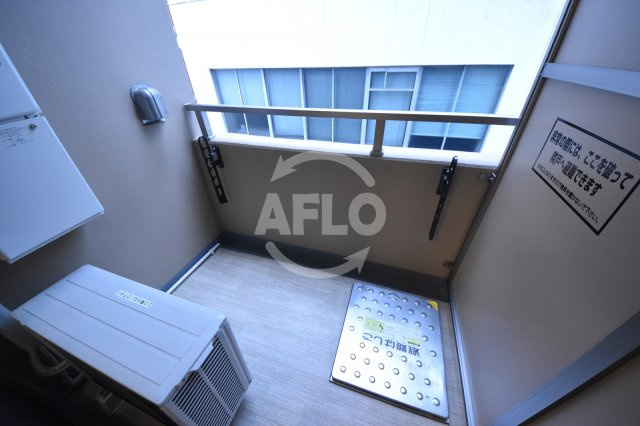 アミティエ扇町リアンのバルコニー|アミティエ扇町リアン　バルコニー