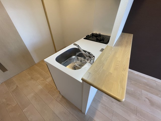 アミティエ扇町リアンのキッチン|アミティエ扇町リアン　カウンターキッチン