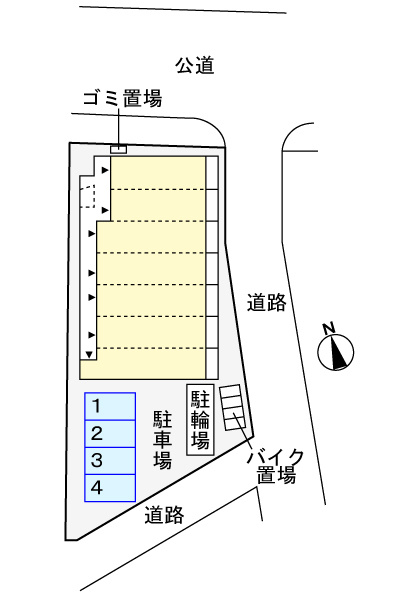 Ａｍｐｉｏ　Ｍａｒｅの区画図