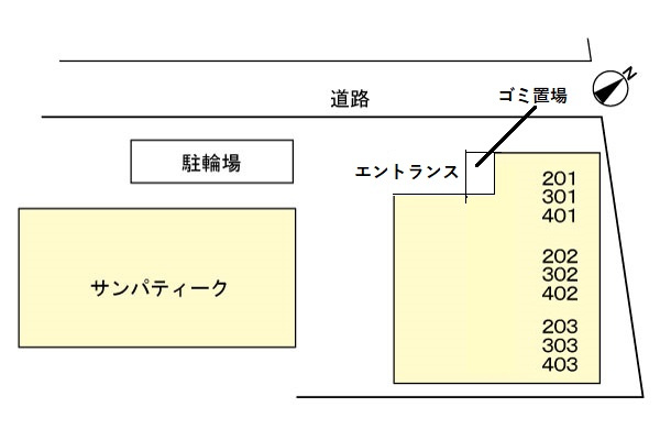 グリシーヌの地図