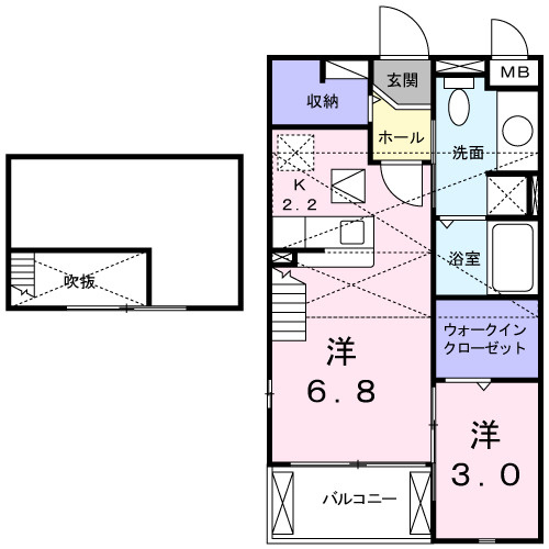 【間取り】 | ウエストヒルパーシモン