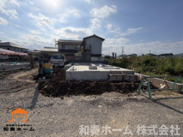 リナージュ ネクスジー 石井町石井01期の前面道路含む現地写真