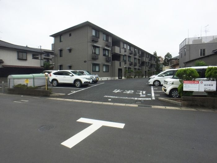 ボナール南流山の駐車場