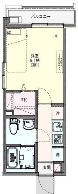 ＫＬＥＩＳ志村三丁目Ⅱの間取り|間取りです。