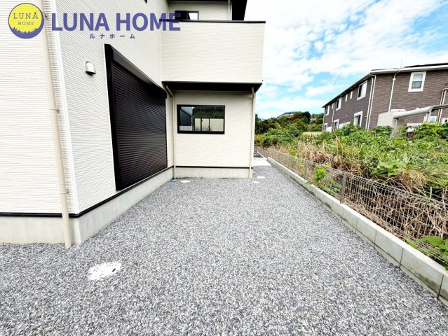 土浦市上高津2期　新築戸建　3号棟の庭