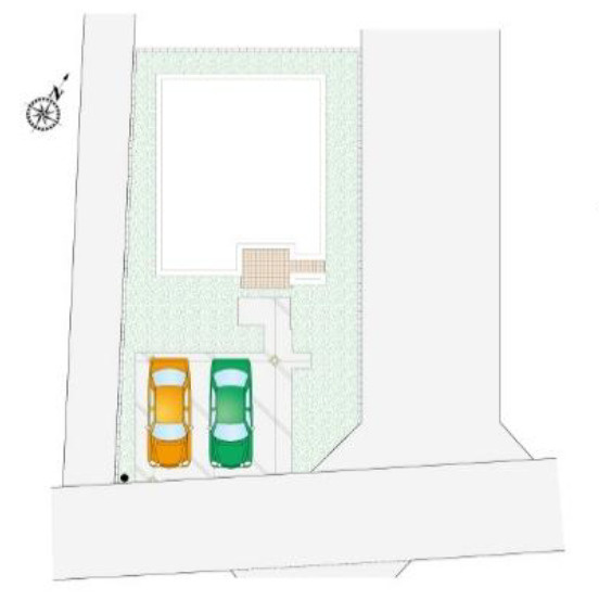 《仲介手数料半額》鴻巣市松原3丁目（9区画）7号棟の区画図