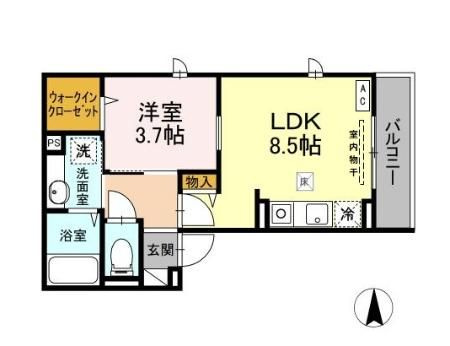 さくらパレスSの間取り