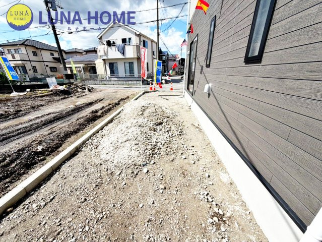 土浦市中村南第11　新築戸建　1号棟の庭