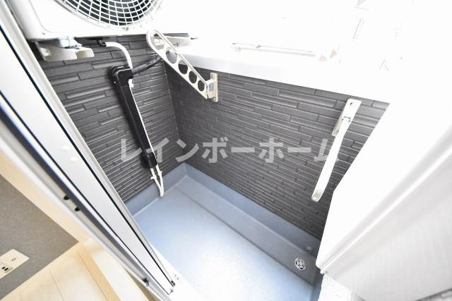 ＣＢ北柏アリビオ　特典：仲介手数料が半額です!!のバルコニー
