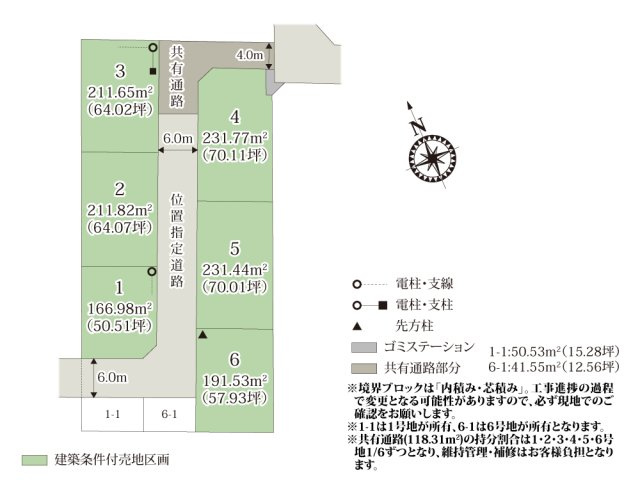 ワイウッドコート伊勢崎市市場町第1期【建築条件付き売地】