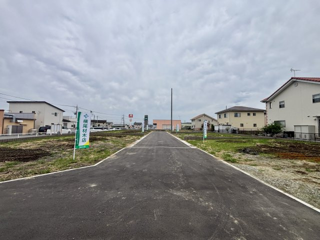 ワイウッドコート伊勢崎市市場町第1期【建築条件付き売地】の外観|【市場町第1期　現地外観】
※令和８年9月時点