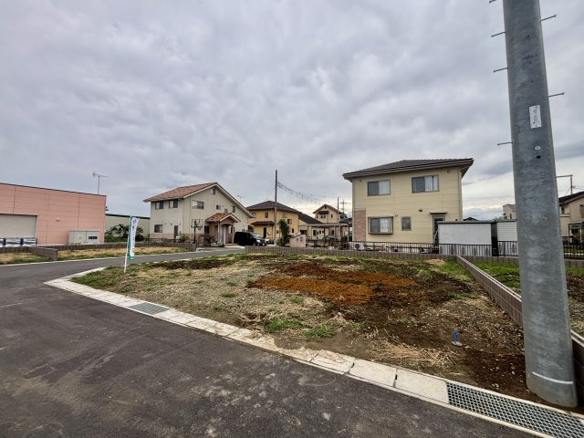 ワイウッドコート伊勢崎市市場町第1期【建築条件付き売地】の外観|【市場町第1期　現地外観】
※令和８年9月時点