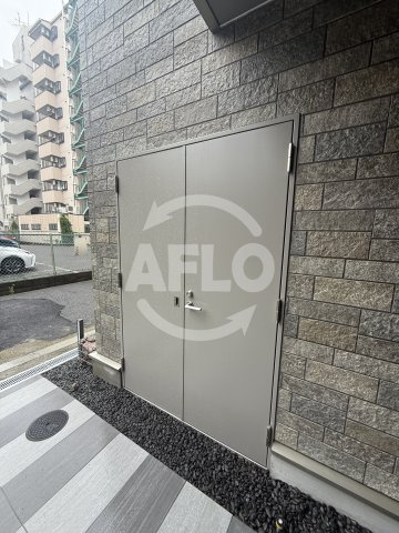 ウェルスクエア長居公園Ⅱのその他|ウェルスクエア長居公園Ⅱ　敷地内ごみ置き場