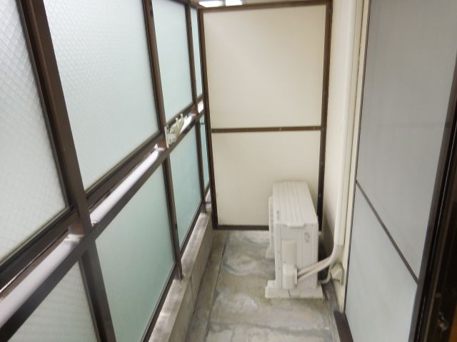 シャルル高槻のバルコニー