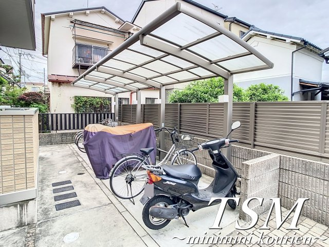 プランドールⅠのその他共用部分|敷地内駐輪場