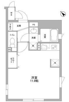 【間取り】 | NTPRレジデンス武蔵小山WEST