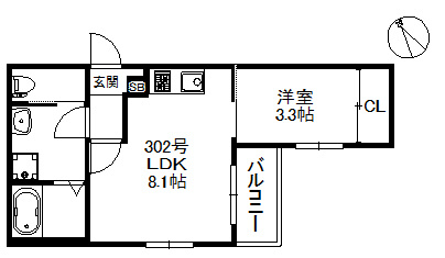 【間取り】 | BRAND　NEW　DAY　箱崎