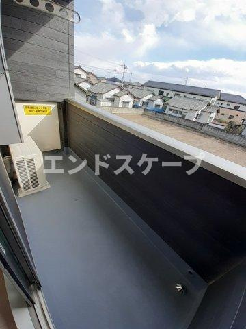 シャロン青柳のバルコニー|高崎、前橋のお部屋探しはエンドスケープまで！お客様の理想お聞かせ下さい♪