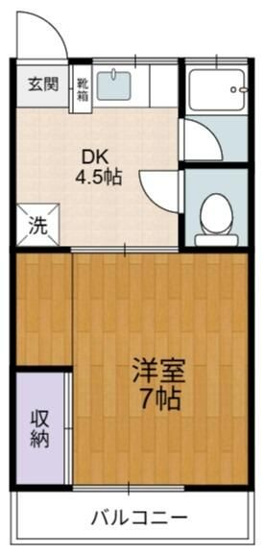 【間取り】 | 第一前原コーポ