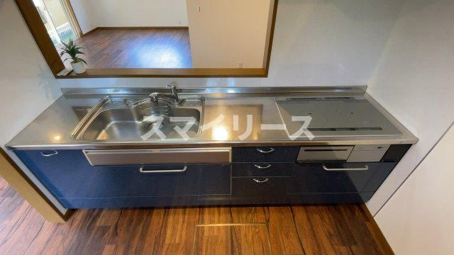 野田市山崎戸建のキッチン