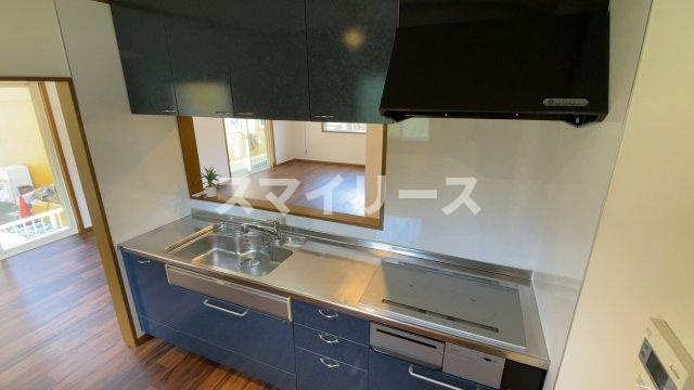 野田市山崎戸建のキッチン