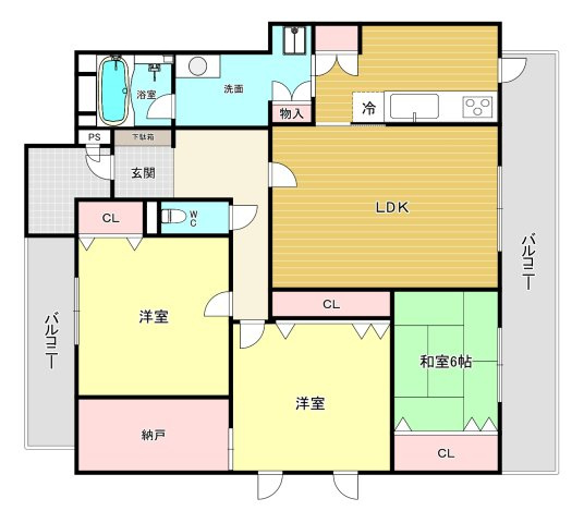 【間取り】 | それいゆ甲風園
