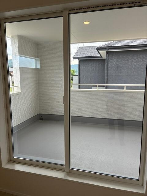 益城町惣領第二のバルコニー