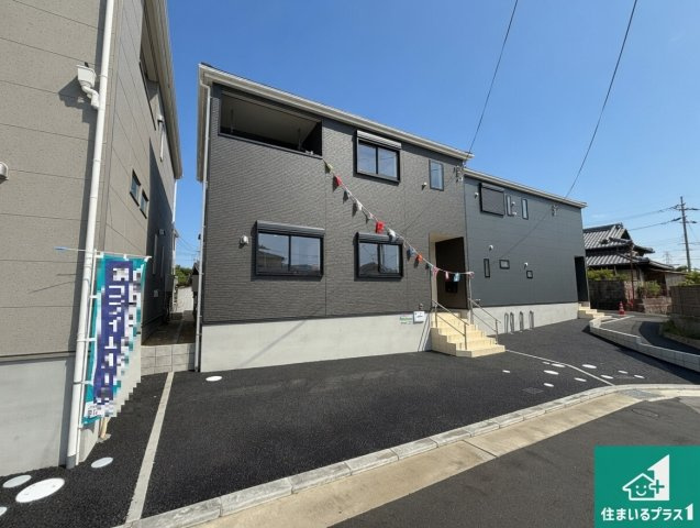 ■枚方市長尾峠町　第3期　新築一戸建ての前面道路含む現地写真|車通りの少ない前面道路！お子様がいらっしゃるご家族でも安心！